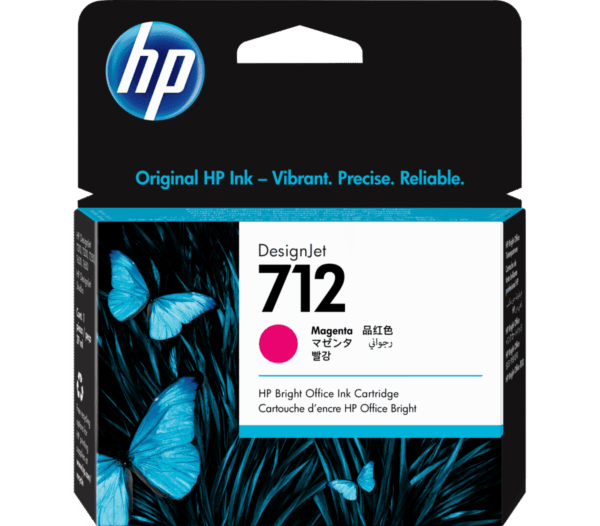 Cartucho de Tinta HP DesignJet 712 Magenta de 29 ml