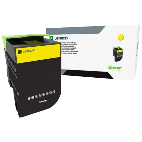 Tóner Lexmark 78C4XY0 Extra Alto Rendimiento Yellow, 5000 Páginas