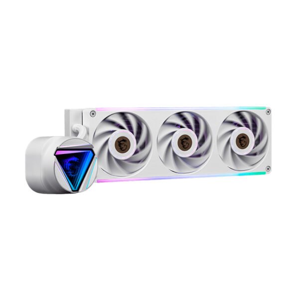 Refrigerador líquido de CPU MSI MAG CORELIQUID C360 V2 WHITE (3-Fans)