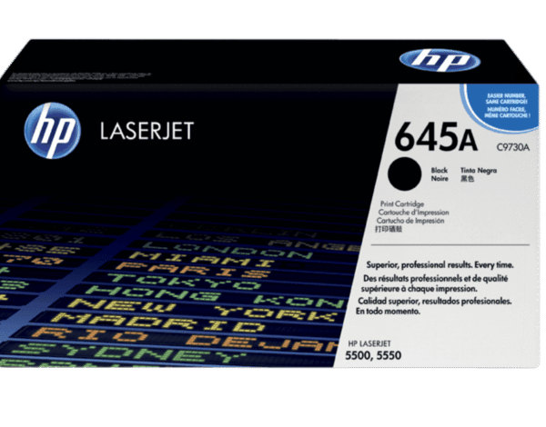Cartucho de Tóner HP 645A Negro LaserJet Original