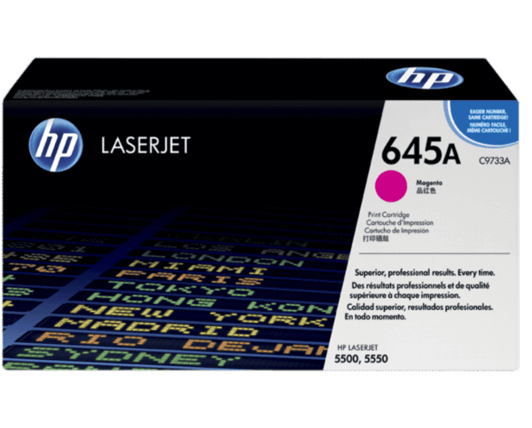 Cartucho de Tóner HP 645A Magenta LaserJet Original