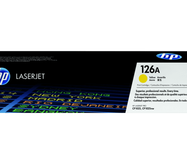 Cartucho de Tóner HP 126A Amarillo LaserJet Original