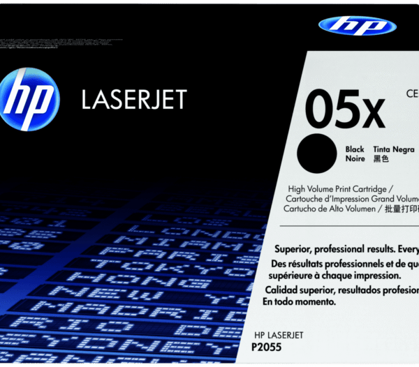 Cartucho de Tóner HP 05X Negro Alto Rendimiento LaserJet Original