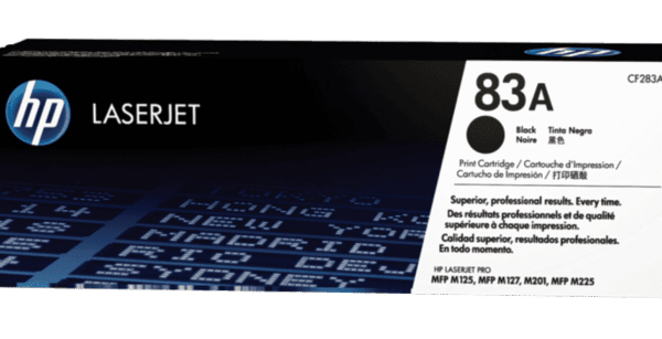 Cartucho de Tóner HP 83A Negro LaserJet Original