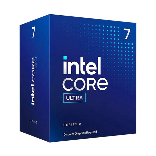 Procesador Intel Core Ultra 7 265F 2.40/5.30GHz, 30 MB Intel Smart Caché, LGA1851