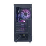 Case sin fuente gamer TEROS TE-1323G, ITX, M-ATX, ATX, 3.5” y 2.5”, negro - Imagen 3