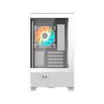 Case GIGABYTE GB-C201P PANORAMIC, Mid Tower, Compatible con mini-ITX/m-ATX, Color blanco - Imagen 2