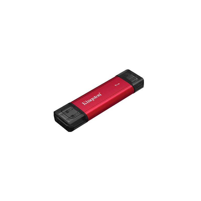 Unidad en estado sólido Dual Portatil Kingston 1TB, Interfaz USB-A, USB-C, USB 3.2 Gen 2