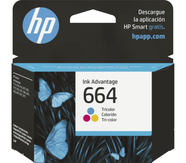 Cartucho de Tinta HP 664 Tricolor Original