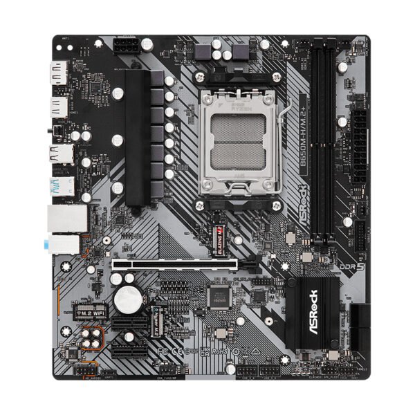 Motherboard ASROCK B650M-H/M.2+, Chipset AMD B650, Socket AMD AM5, mATX