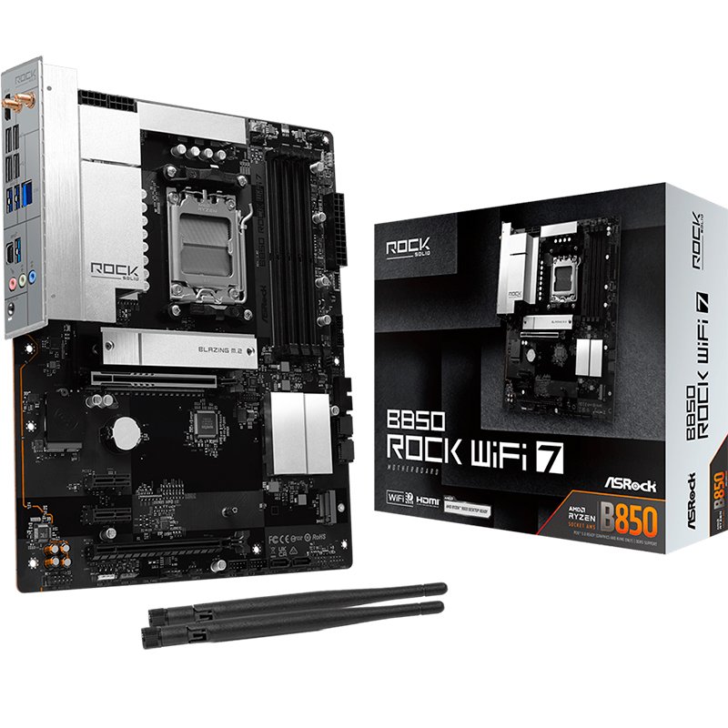 MB AR B850 ROCK S/V/L WIFI 7