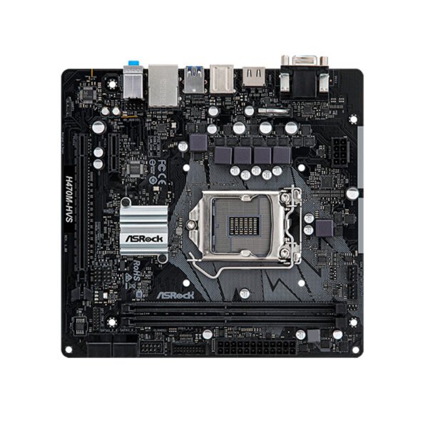 Motherboard ASROCK H470M-HVS, Chipset Intel H470, LGA1200, mATX