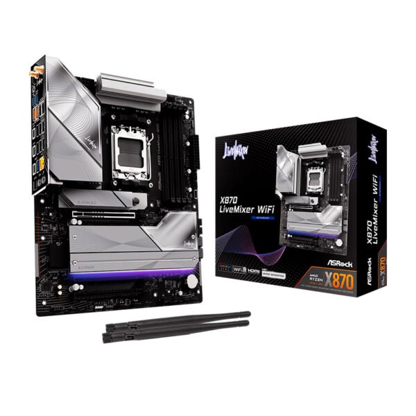 MB AR X870 LIVEMIXER WIFI DDR5