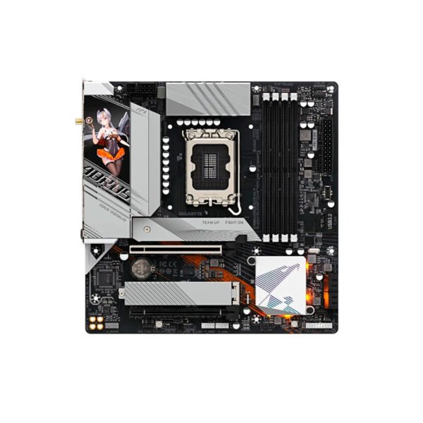 Motherboard Gigabyte B760M AORUS ELITE AX, Chipset Intel B760, LGA1700, mATX