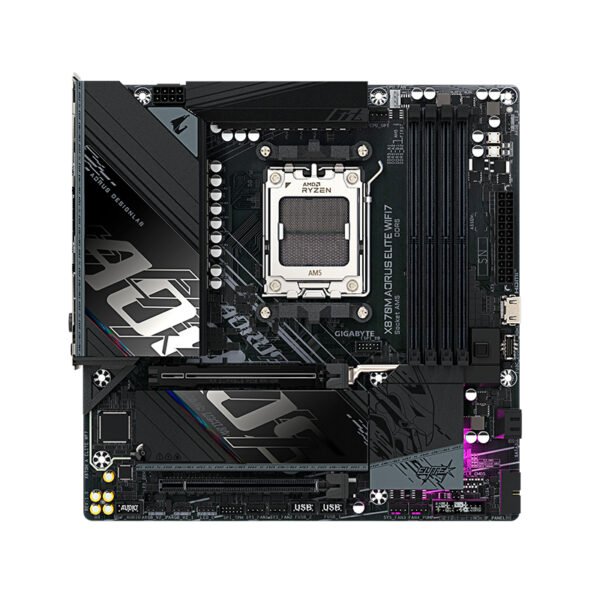 Motherboard GIGABYTE X870M AORUS ELITE WIFI7, Chipset AMD X870, Socket AMD AM5, mATX