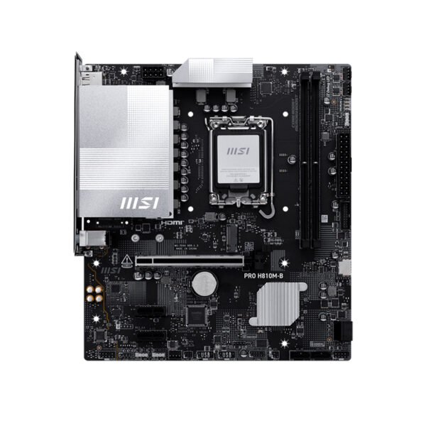 Motherboard MSI PRO H810M-B, Chipset Intel H810, LGA 1851, HDMI, DP, mATX