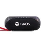 Parlante Inalámbrico Teros TE6047N, 20W, BT: 5.3, Iluminación RGB, Color Negro