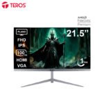 Monitor plano TEROS TE-2127S, 21.5” FHD IPS 100Hz 1ms HDMI VGA - Imagen 2