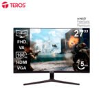 Monitor Curvo TEROS TE-2731S, 27” FHD VA, 100HZ, 5ms, HDMI, VGA