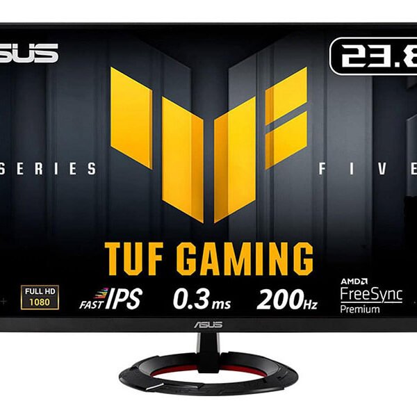 MONITOR ASUS TUF GAMING VG249Q5R/ 200HZ/0.03MS/ IPS/ FreeSync/ 23.8