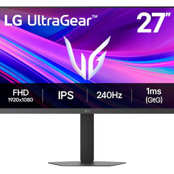 MONITOR LG GAMING UltraGear 27G440A-B FHD IPS/ 240HZ/ 1MS/ PIVOT/ 27