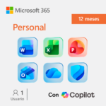 Licenciamiento Virtual (ESD) Microsoft 365 Personal (Licencia de 12 meses / 1 usuario) - Imagen 2