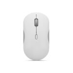 Mouse Lenovo 350 silencioso inalambrico (Dual Bluetooth 5.3) Color gris nube, sin batería