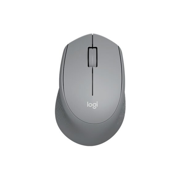 Mouse óptico inalámbrico Logitech M280, 1000 DPI, Receptor USB, 2.4GHz, Gris