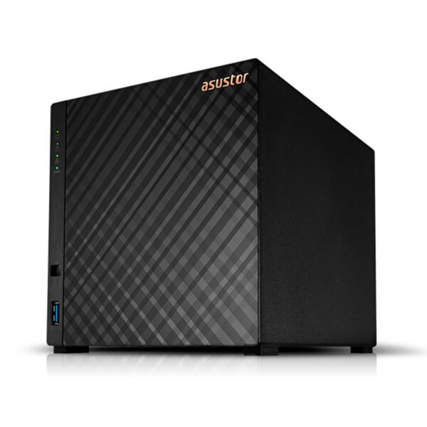 Servidor NAS ASUSTOR DRIVESTOR 4 Gen2 (AS1204T), Realtek RTD1619B 1.7GHz QC/1GB DDR4 RAM