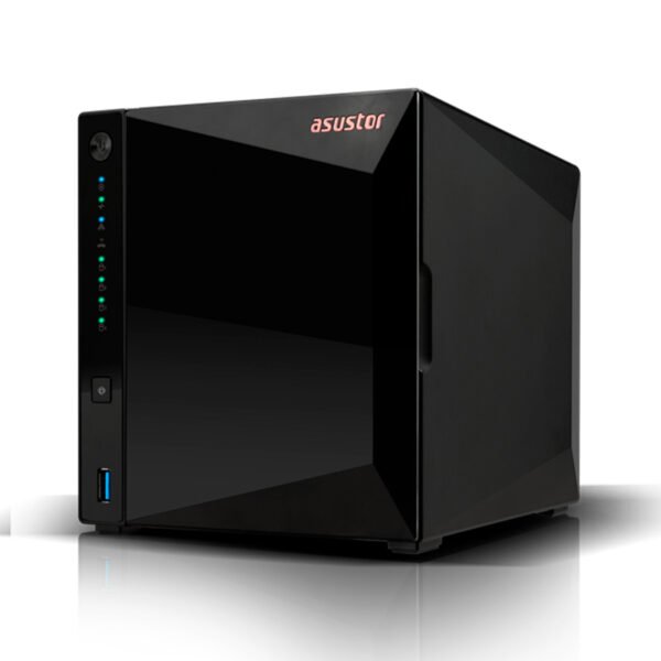 Servidor NAS ASUSTOR DRIVESTOR 4 Pro Gen2 (AS3304T v2) Realtek RTD1619B 1.7GHz/QC/2GB DDR4