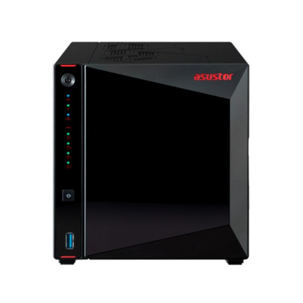 Servidor NAS ASUSTOR NIMBUSTOR 4 Gen2 (AS5404T), Celeron N5105/QC/10nm, 4GB RAM DDR4-2933
