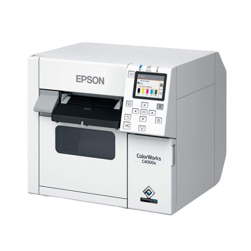 Impresora Epson Colorworks CW-C4000, 1200ppp/USB 2.0/Ethernet/Pantalla LCD a color de 2.7”