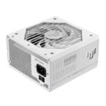 Fuente de alimentación TUF Gaming 1000W Gold White Edition, 80 PLUS Gold, Formato ATX.