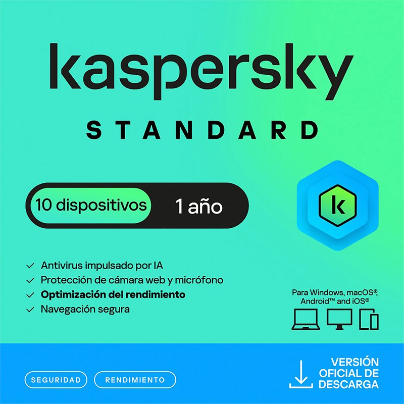 KASPERSKY STANDAR 10PC 1YEAR