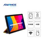 Tablet Advance SmartPad SP3703 WiFi 10.1” WXGA IPS A333 1.75GHz 4GB 64GB Android 15 gris
