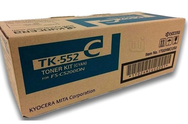Kyocera TK-552C / Toner Cian 6k