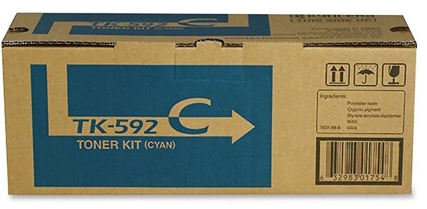 Kyocera TK-592C / Toner Cian 5k