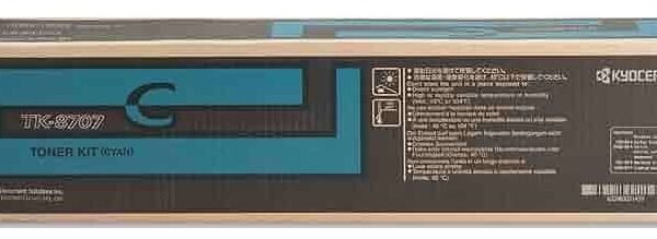 Kyocera TK-8707C / Toner Cian 30k