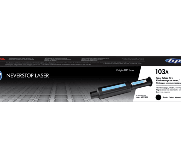 Kit de recarga de Tóner HP 103A Negro Original Laser