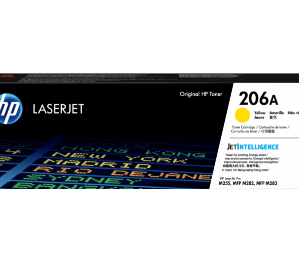 Cartucho de tóner original HP LaserJet 206A amarillo