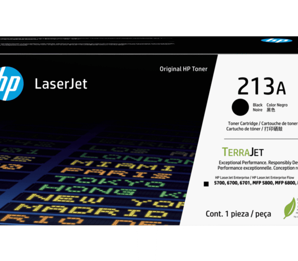 Cartucho de tóner original HP LaserJet 213A negro