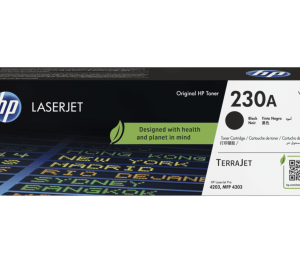Cartucho de tóner original HP LaserJet 230A negro