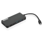 Concentrador de puertos (Hub) Lenovo USB-C, 7-in-1, Color Iron Grey (Gris Hierro)