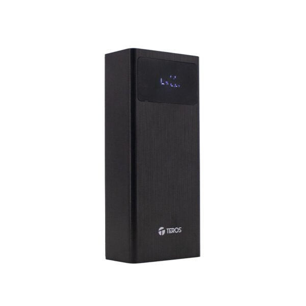 Powerbank TEROS TE-7059N, 30000MAh, USB-A, USB-C, negro