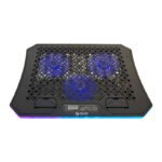 Cooler TEROS TE-7130N, compatible con notebooks de hasta 15.6”, 3 fan de 11 cm - Imagen 2