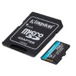 Memoria Flash microSD Kingston Canvas Go! Plus, 256GB, con adaptador SD - Imagen 2