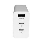 Cargador USB-A USB-C TEROS TE-70207W, GaN, PD 65W, blanco - Imagen 3