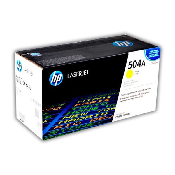 Cartucho de Toner HP CE252A Yellow 504A