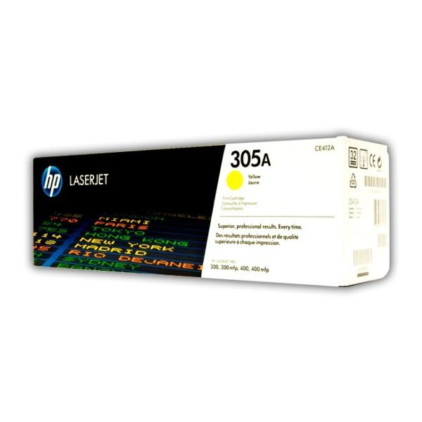 Cartucho de Toner HP CE412A Yellow 305A Original