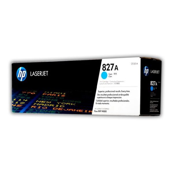Cartucho de Toner HP CF301A Cyan 827A